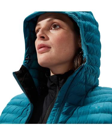 Berghaus Women's Nula Maternity 2in1 Hooded Jacket - Size 8, Deep Ocean Color - Buy Online on GoSupps.com