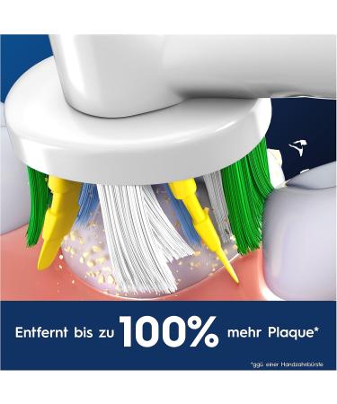 Oral-B Deep Cleaning X-Shaped Brush Heads for Electric Toothbrush - 6 Pack Made in Germany - Optimal Dental Care - Buy Online on GoSupps.com