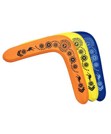 3 NAPA Foam Boomerangs - Safe Kids Boomerang for Sale for Light to NO Wind Throwing!