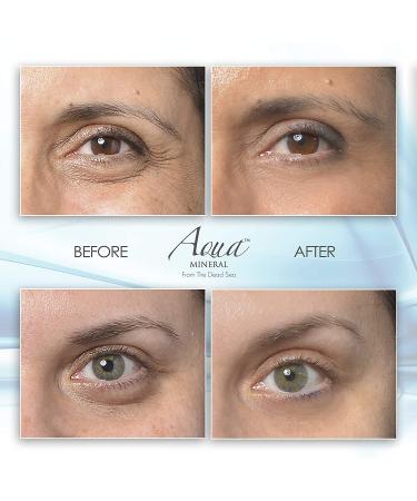 Puffy Eye Gel - Rapid Reduction of Wrinkles, Puffiness, and Bags | Aqua Mineral Hydrating Eye Gel with Green Tea Extract - 1 oz - Buy Online on GoSupps.com