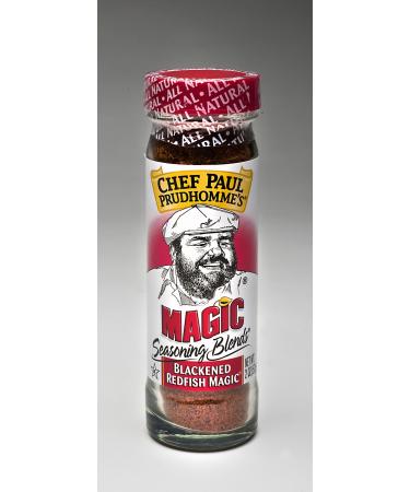 Chef Paul Prudhomme's Magic Seasoning Blends ~ Blackened Redfish Magic, 2-Ounce Bottle 2 Ounce (Pack of 1)