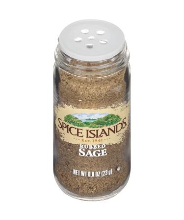 Spice Islands Rubbed Sage 0.8 Oz - Premium Quality Culinary Herb - Buy Online on GoSupps.com