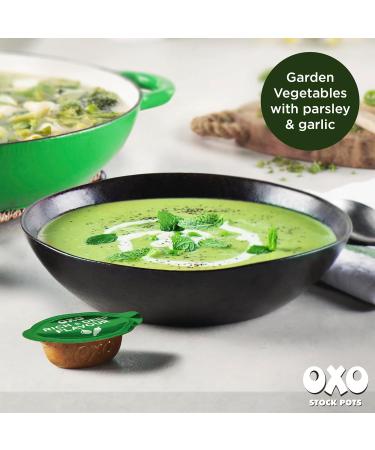 OXO Gluten Free Stock Pots - Garden Vegetables with Parsley & Garlic (80g) - Buy Online on GoSupps.com