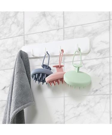 Aimike Scalp Massage Brush - 100% Silicone Shampoo Brush for Hair Growth & Relaxation | Haze Blue - Buy Online on GoSupps.com