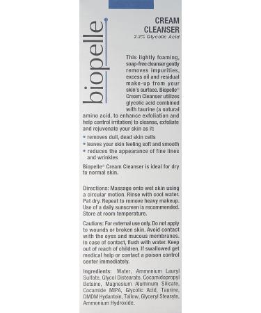 Buy Biopelle Exfoliating Glycolic Acid Facial Cleanser 2.2% - 6 Fl Oz | Best International Shipping - Buy Online on GoSupps.com