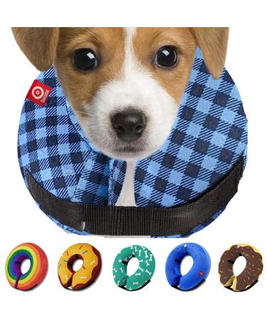 Ducomi inflatable hinges of the dog and cat - for operations relaxation of the animal - freedom in the event of movements and visibility - prevents scratches and bites (Hahnenstreagen m) m Hahnenstest