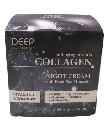 Deep Collagen Anti Aging Formula Night Cream 1.69 fl. oz.