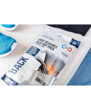 GelpacksDirect Reusable Microwave Heat Packs for Lower/Upper Back Pain Relief - Twin Pack Large (Twin Pack) - Buy Online on GoSupps.com