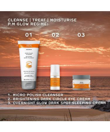 REN Clean Skincare Micro Polish Cleanser 5.1 fl oz - Gentle Exfoliating Face Wash with Glycolic Acid and Amber Beads for Skin Brightening - Buy Online on GoSupps.com
