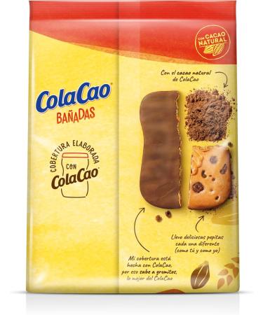  Cola Cao ColaCao Biscuit natural cocoa bath with chocolate chips - 5 packs of 3 units - 157 g - Buy Online on GoSupps.com