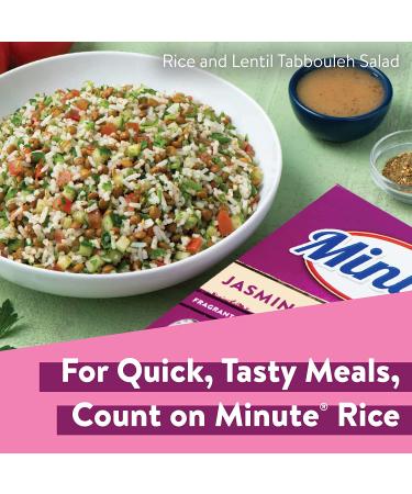 Minute Jasmine Rice - Instant 12-Ounce Box for Quick Dinner Meals - Buy Online on GoSupps.com