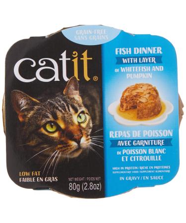 Cait Fish Dinner with Whitefish & Pumpkin 80 g Pack of 6 Retail Units