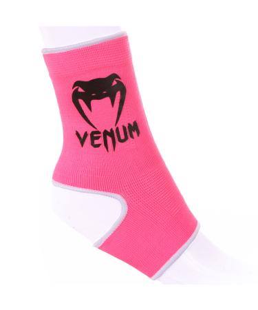 Venum Adult Joint Contact Protection Neon Pink/Black One Size Neon Pink / Black Ankle Support Single