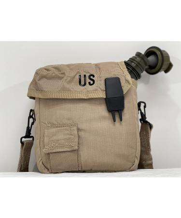2 Quart Military Water Canteen with Insulated Carrier and Shoulder Sling - Buy Online on GoSupps.com