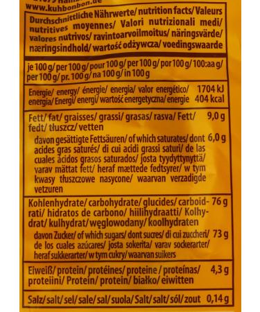 Kuhbonbon 200MH Milk & Honey - 200g Sweet Treat | Buy Online Internationally - Buy Online on GoSupps.com