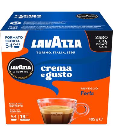 Lavazza A Modo Mio Crema e Gusto Forte 54 Coffee Capsules (2) - Buy Online on GoSupps.com