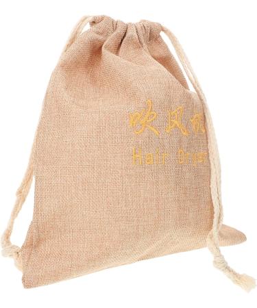 Beavorty 4pcs Hair Dryer Storage Bag Travels Shampoo Bag Cotton Hair Dryer Bag Hairdryer Bag Fabric 29.50X25.50X1.00CMx4pcs Light Yellowx4pcs - Buy Online on GoSupps.com