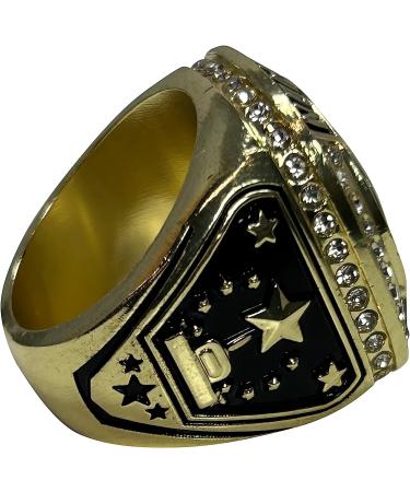 Gold Basketball Champion Rings - Pack of 1-12 | Trophy Award for Winners - Buy Online on GoSupps.com