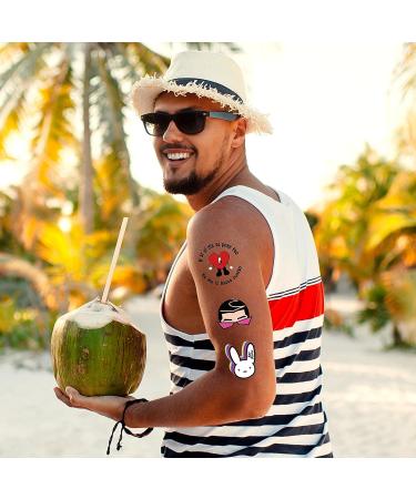 Bunny Temporary Tattoos - 8 Sheets, Party Favors & Decorations - Buy Online on GoSupps.com