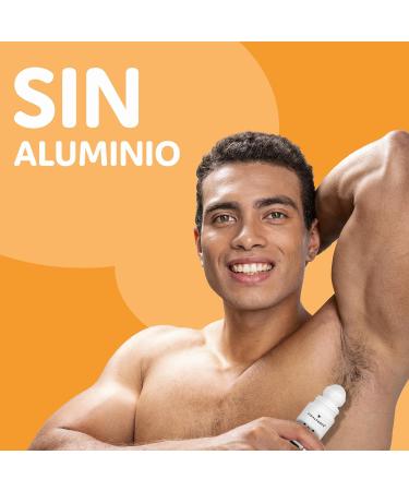  VIDALFORCE PURE Men's Deodorant Without Aluminium I Fragrance Mataor I XXL 90 ml Organic Deodorant 71% & Natural Deodorant 100% with a Score of 100/100 on Yuka I Organic Roll-On Deodorant I Natural Men's - Buy Online on GoSupps.com