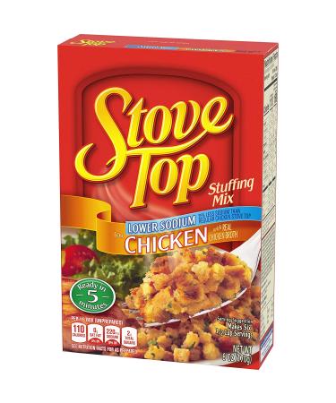 Stove Top Stuffing Mix Chicken Low Sodium 6oz Boxes (12 Pack) - Buy Online on GoSupps.com