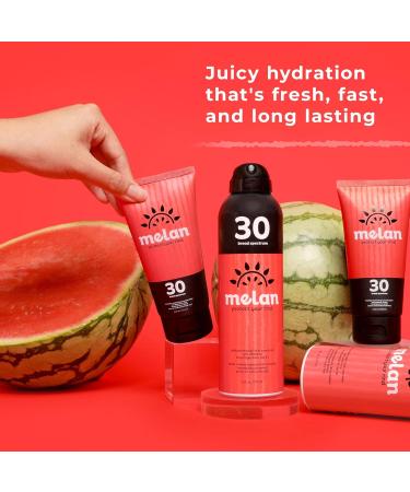 Melan Everyday SPF 30 Sunscreen Lotion 3.4oz - Lightweight Broad Spectrum Vegan Water & Sweat Resistant Dermatologist Tested Clean SPF with Rosemary & Basil PEG & Silicone Free Made in USA - Buy Online on GoSupps.com