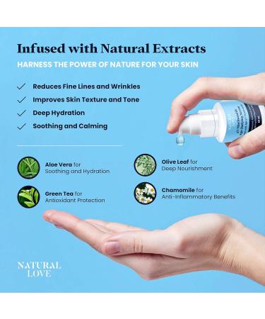 Natural Love 5% Niacinamide Serum (Vitamin B3) 5% B5 Gel Hydrating and Moisturizing Face Serum for All Skin Types - Made in Canada - Buy Online on GoSupps.com