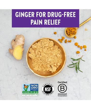 New Chapter Restful Sleep & Pain Relief - Melatonin & Ginger 30 Veg Capsules - Buy Online on GoSupps.com
