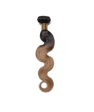 Buy SEGO Brazilian Human Hair Bundles - 100% Unprocessed Body Wave Weave Extensions - Virgin Natural Black & Honey Blonde - 16 Inch - Buy Online on GoSupps.com