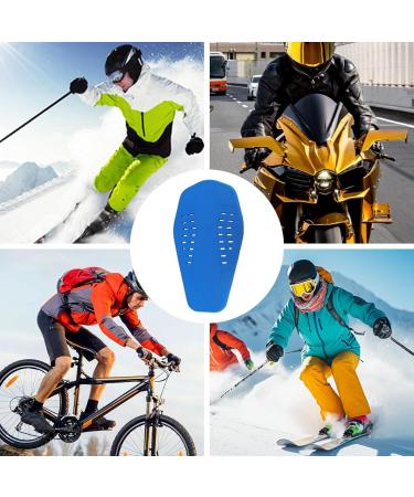 Shakven Artificial Cartilage Back Pad Protective Comfortable Fit Skiing Back Pad Artificial Cartilage Skiing Accessories Shock Absorption Sports Protector for Women Men - Buy Online on GoSupps.com