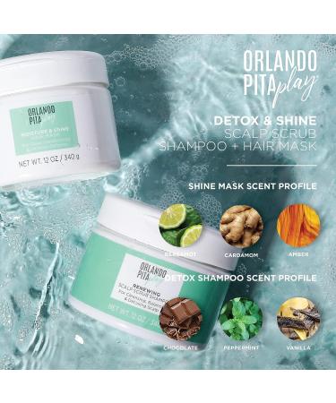 ORLANDO PITA PLAY Moisture & Shine Hair Mask - Deep Conditioning for Ultimate Softness | 12 Oz - Buy Online on GoSupps.com