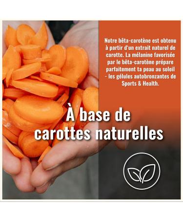 Capsules de B ta-Carot ne Issues de Carottes Naturelles 210 G lules Bronzantes 7 mg de B ta-Carot ne par G lule Pack conomique Bronzage Intensif de l Int rieur - Buy Online on GoSupps.com