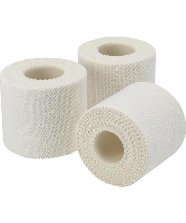 HypaBand EAB First Aid Tape Medium (5 cm x 4.5 m) for Sports Support Strapping and Dressings - Pack of 3 Rolls White Medium (5cm) Pack of 3 - Buy Online on GoSupps.com