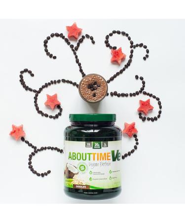Buy About Time Natural Vegan Protein Chocolate 2lb - 24g Plant-Based Protein Non-GMO Gluten-Free Dairy-Free 32 Servings - International Shipping Available - Buy Online on GoSupps.com