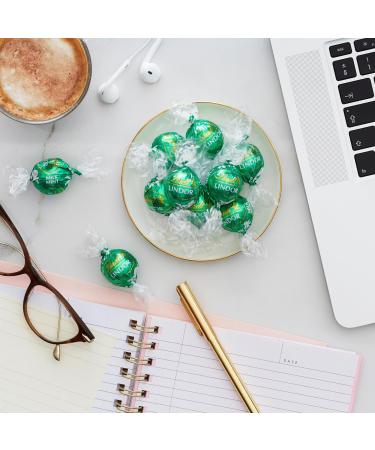 LINDT LINDOR Mint Milk Chocolate Truffles 150g Gram Bag Limited Edition Individually Wrapped Chocolate Christmas Chocolate Stocking Stuffer Mint Milk Chocolate 150 g (Pack of 1) - Buy Online on GoSupps.com