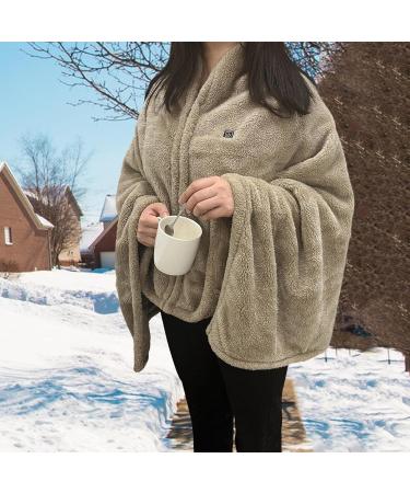 JACEKEE Electrically Heated Monitoring Ceiling | Soft & Warming Plush Flip Ceiling for Dorm Living Room and Bedroom - Buy Online on GoSupps.com