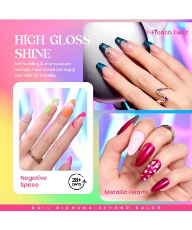Beetles 20 Colors Gel Nail Art Kit with Base and Top Coat - DIY Spring Summer Manicure Set for Glitter Nails - A-Party Fever Collection - Buy Online on GoSupps.com