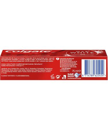 Colgate Max White One Toothpaste 75ml - Sparkling White Teeth Formula | International Shipping Available - Buy Online on GoSupps.com