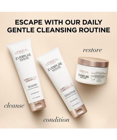 L'Oreal Paris EverPure Hydrating Hair Mask - 5 Minute Deep Conditioning Masque, Sulfate Free, 12 Fl Oz - Buy Online on GoSupps.com