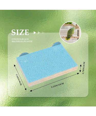 Oewnvmd Bird Perch Stand Platform Natural Wood Playground Paws Grinding Clean for Pet Parrot Budgies Parakeet Cockatiels Conure Lovebirds Rat Mouse Cage Accessories Exercise Toys - Buy Online on GoSupps.com