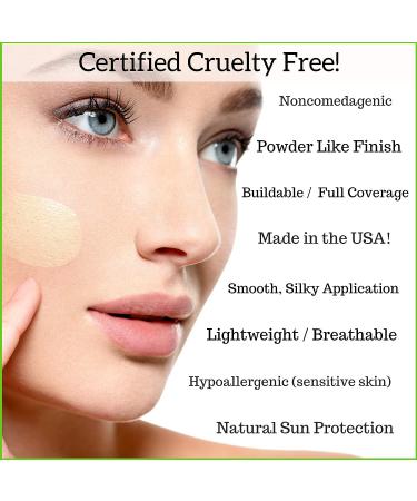 Fifth & Skin (SANDY BEIGE) Organic Liquid Foundation - Vegan, Gluten-Free, Cruelty-Free - Natural Sun Protection - Buildable Coverage - 1 oz - Buy Online on GoSupps.com