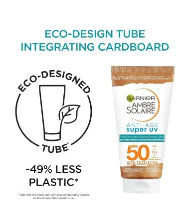 Buy Garnier Ambre Solaire Anti-Age Super UV SPF 50+ | Top Sunscreen for Anti-Aging Protection | 50 ml - Fast International Shipping - Buy Online on GoSupps.com