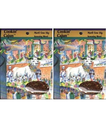 Cookin' Cajun Mardi Gras Dip Mix (2-pack)