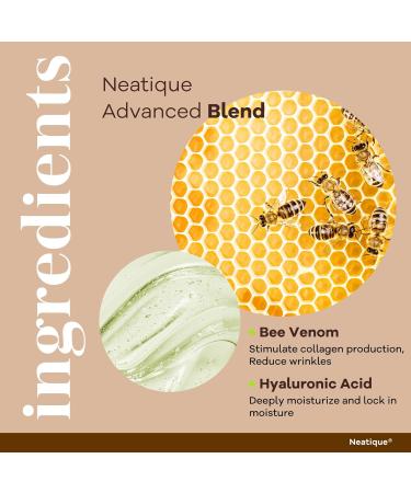 Neatique Bee Venom & Hyaluronic Acid Anti-Aging Face Cream 2025 New Renewal Formula Skin Moisturizer All Skin Types 2.12 Oz (60g) - Buy Online on GoSupps.com