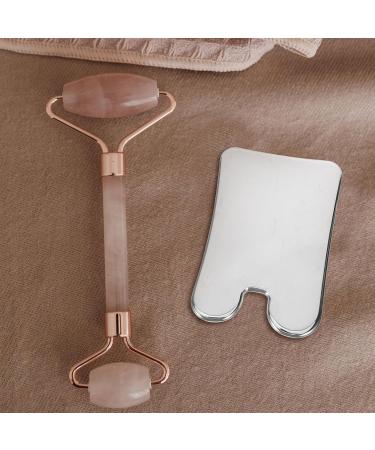 Minkissy Gua Sha Facial Tool - Stainless Steel Massage Board for Skin Care | Body Eyes & Neck Relief - Buy Online on GoSupps.com