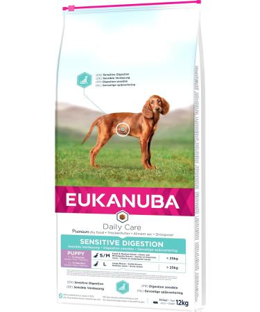 EUKANUBA Dog Daily Care Puppy Sensitive Digestion 12KG - Buy Online on GoSupps.com