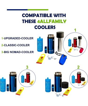 Protective Cup Cover for Big Nomad/Explorer/Voyager Medicine Coolers by 4ALLFAMILY - Buy Online on GoSupps.com