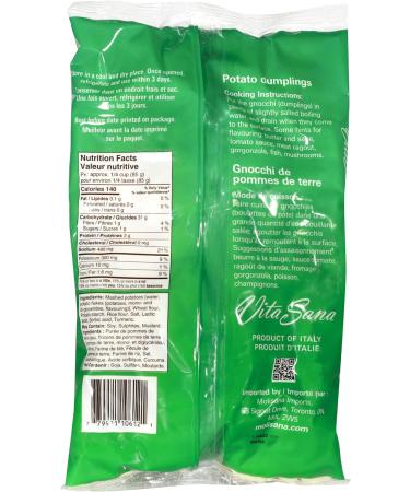 Vita Sana Potato Gnocchi 1 Kg 1 kg (Pack of 1) - Buy Online on GoSupps.com