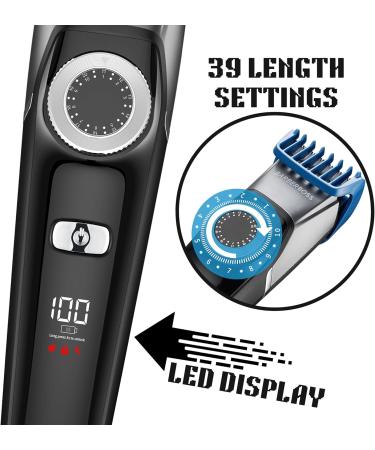 Barberboss Beard Trimmer Men Nose Hair Trimmer for Men Cordless Hair Clippers Men: Trimmer for Men Waterproof Mens Grooming Kits - Buy Online on GoSupps.com