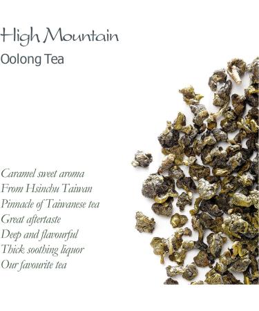 Tie Guan Yin Oolong Tea - Taiwanese High Mountain Green Oolong - Tieguanyin Wu Long Tea from Taiwan 100g - Buy Online on GoSupps.com